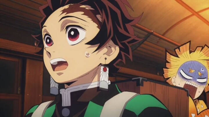 1st meet with Rengoku - umai!!!