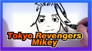 Tokyo Revengers|【Self-Drawn AMV】I drew Mikey with a brush