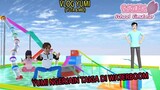 VLOG YUMI#5 YUMI NGERJAIN BALIK KAK TAIGAdi Waterpark Waterboom |  Drama Sakura School Simulator
