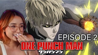 Master and Apprentice vibe?! The Lone Cyborg 💗 One Punch Man ワンパンマン Episode 2