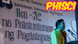 FULL SPEECH NI VP LENI SA 52ND GRADUATION CEREMONY PHIL. SCIENCE HIGH SCHOOL MAIN CAMPUS #pisay