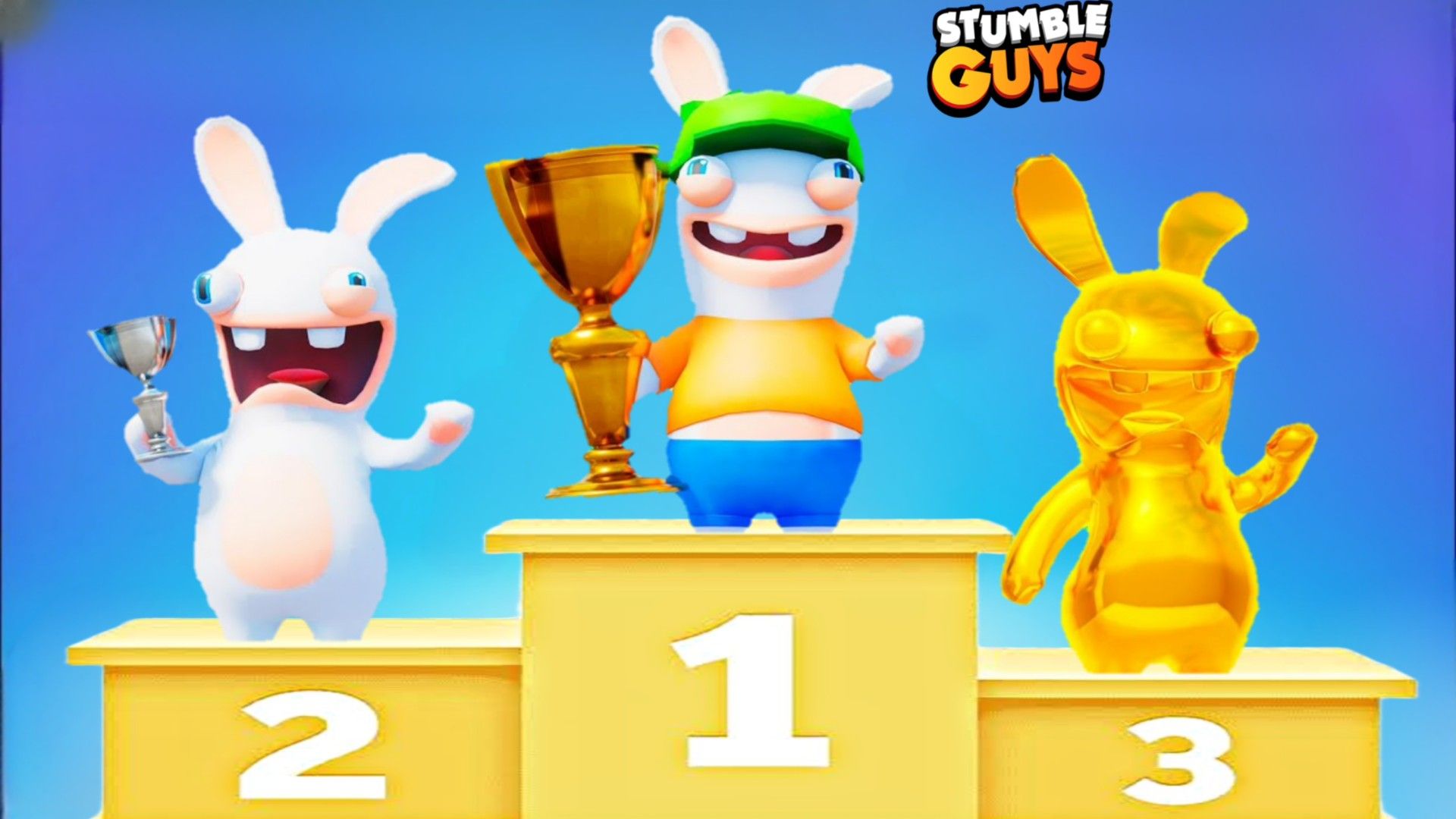 Stumble Guys” unleashes Ubisoft's Rabbids in a wild new takeover event