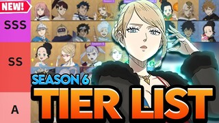 F2P WIZARD KING SEASON 6 BLACK CLOVER MOBILE TIER LIST (2023 NOVEMBER EDITION) - Black Clover Mobile