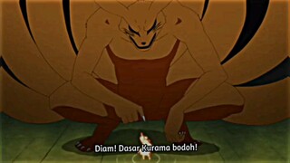 tertawa terakhir bersama kurama😭