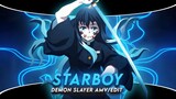 Muichiro Sarcastic - Starboy - Tokito Muichiro Demon Slayer @6ft3  Remake [Edit/AMV] Quick!