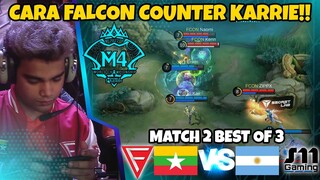 GARA2 2 TIM INI GW BELAJAR CARA COUNTER KARRIE!! ARGENTINA VS MYANMAR MATCH 2 BO 3!!