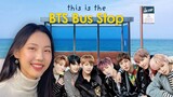 Visiting the BTS Bus Stop in Korea