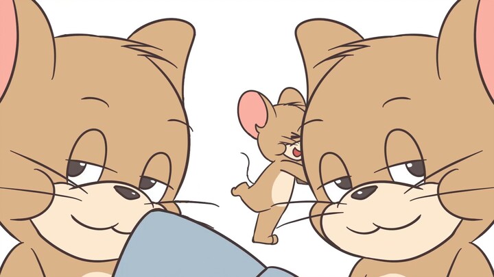 [Cat and Mouse Mobile Game/Handwritten Book] Jerry who keeps shaking the hammer