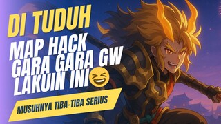 Cara Menang Lawan Musuh Agresif Sampai di  Katain Map Hack | Mobile Legends