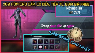 X60 HÒM CAO CẤP, CỔ ĐIỂN, TIẾP TẾ FREE BẢN VNG - 4:00 SÁNG CHỦ NHẬT VÀ CÁI KẾT || PUBG MOBILE