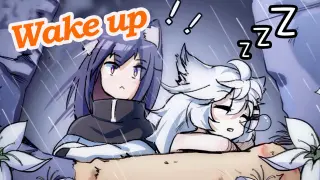 [Arknights Anime] The Nap (of the 2 Wolves) 🌩️