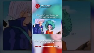 Bulma didn’t knew that she was flirting with her own son #anime #shorts #animeedits #animememes