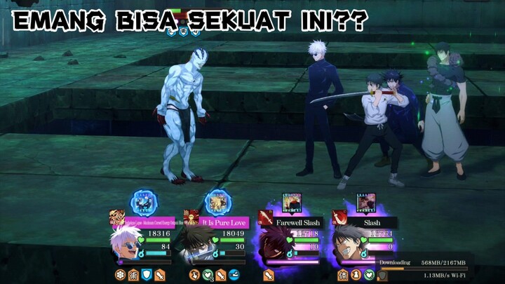 GAMEPLAY JUJUTSU KAISEN !! MARI KITA LAWAN KUTUKAN TINGKAT SATU!!