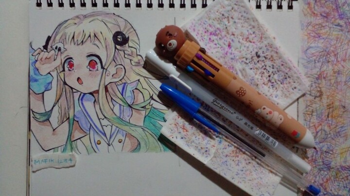 😮😮- i'm drawing nene yashiro from jibaku shounen