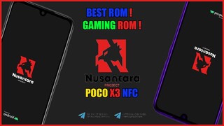 NusantaraProject ROM v3.1 OFFICIAL  | POCO X3 NFC | USING TWRP