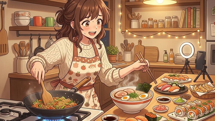 O Gimbap Frito Coreano Crocante