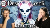 Demon Slayer 1x3 REACTION! | "Sabito and Makomo"