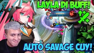 LAYLA MASUK META SETELAH DI BUFF LANGSUNG SAVAGE !!