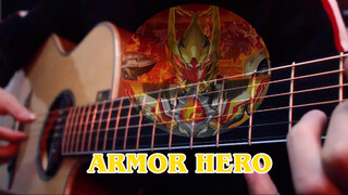 [Music]Lagu Pembuka Armor Hero XT Versi Gitar Akustik