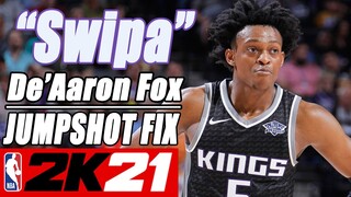 De'Aaron Fox Jumpshot Fix NBA2K21