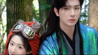 Li Hong Yi & Yang Yu Tong new drama filming {Love Travels through Time 揽流光三千}