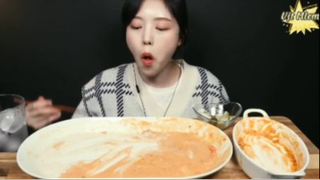 Pasta kem, rose pasta, trứng cuộn cơm,...phần cuối #mukbang
