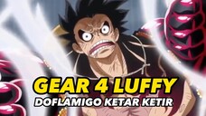 GEAR 4 LUFFY VS DOFLAMINGO MOMEN‼️ #anime #onepiece