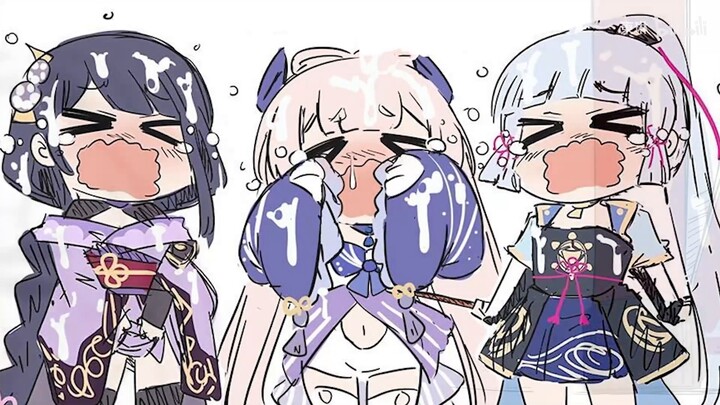 [Genshin Impact Kindergarten] Little Yae also wants to play with everyone