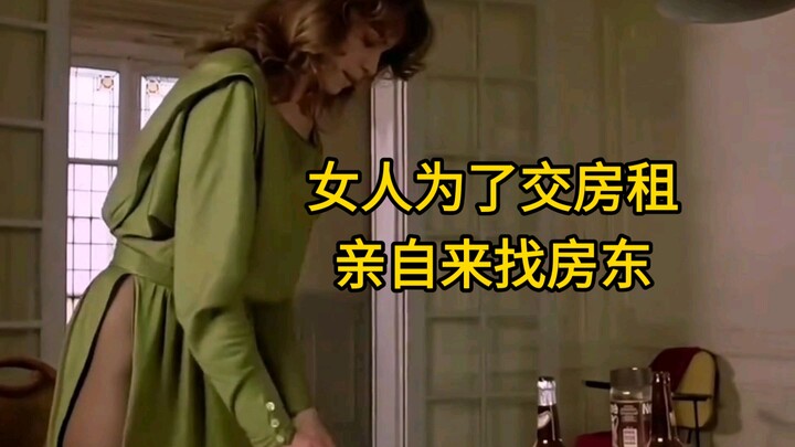 Wanita datang langsung ke pemilik rumah demi bayar sewa.