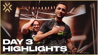 The Green Wall Qualifies For Playoffs | VALORANT Champions Day 3 Recap