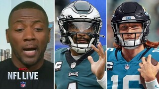 Jalen Hurts is unstoppable - Ryan Clark admits "no hope" for Jaguars against Eagles in Week 4