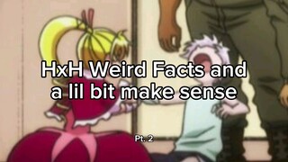 HxH Weird Facts and a lil bit make sense Pt. 2