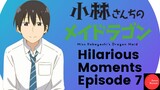 Miss Kobayashi's Dragon Maid - Hilarious Moments Episode 7