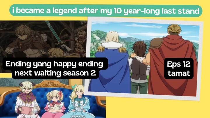 i became a legend after my 10 year-long last stand eps 12 end - lock berhasil mengalahkan vampir
