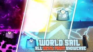All Devil Fruit Showcase on World Sail | New One Piece Game on Roblox