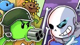 【Song ngữ chính thức】 BLOOM N BRAINZ - Pea Shooter SANS 【FNF và Undertale Animation】