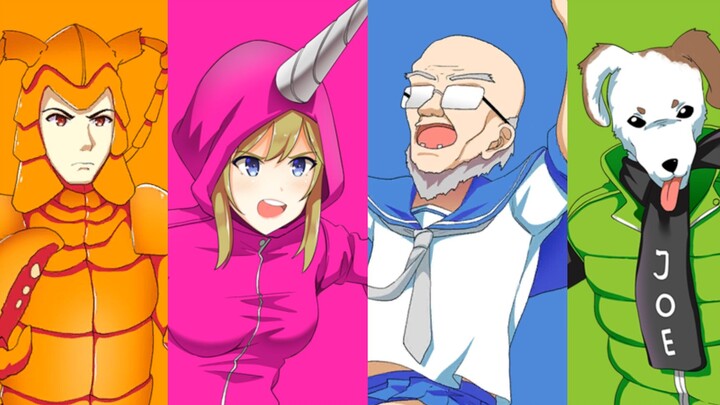 A bald old man in a JK sailor uniform? This is definitely the strangest Japanese game I’ve ever seen