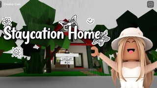 Moving to a STAYCATION HOME 🏡  | Roblox Brookhaven Roleplay | Lxcy