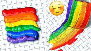 ta tahu cara menggambar! | Kiat melukis pemula sederhana untuk dibagikan