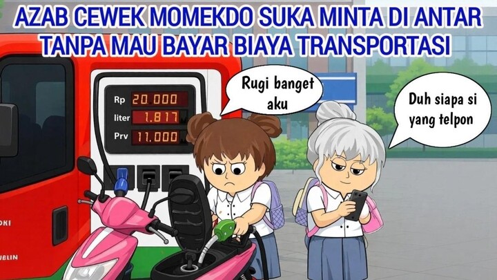 AZAB CEWEK MOMEKDO SUKA MINTA DI ANTAR TANPA MAU BAYAR BIAYA TRANSPORTASI  ANIMA