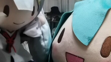 Fufu thinks you worked really hard today, so they’re sharing their rice with you—hurry up and say, “