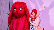 【宋玉琪】 240410 My red hair😋WITH🐰❤️