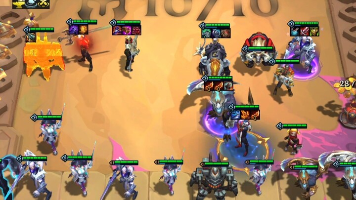 Aurora Renekton Garen vs Urgot Kobuko ⭐⭐⭐  #롤체 #tft #teamfighttactics  #5코3성