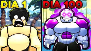 Fiquei 500 HORAS no Gym League e Peguei Corpo Mais FORTE do FREEZA! *ROBUX INFINITO ATIVADO*!