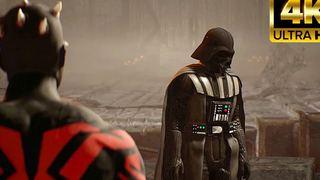 ดาร์ธ เวเดอร์ ปะทะ ดาร์ธ มอล ฉากต่อสู้ 4K ULTRA HD - Star Wars