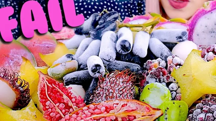 Colorful Frozen Fruit