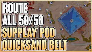 All Location Supplay Pods Quicksand Belt Vera Desert - Tower Of Fantasy 【Top up di Jajan Game Store】