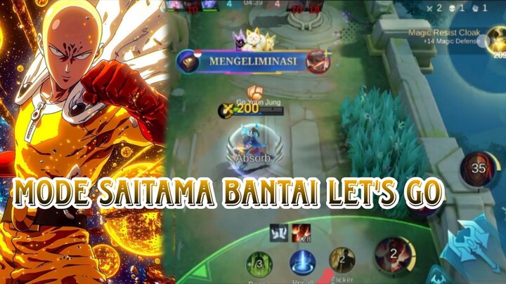 MODE SAITAMA BANTAI LET'S Go