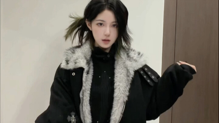 Playing while jumping on raw leather.