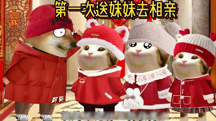 When I sent my sister out on a blind date during the Chinese New Year #cheems